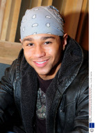 Corbin Bleu in the studio working on his new single, 'New One', New York, America - 18 Jan 2008