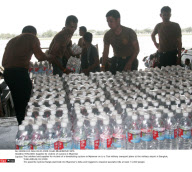 THAILAND: Supplies for victims of cyclone in Myanmar