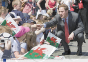 Prince William visits Valleys Kids projects in Glamorgan, Wales, Britain - 08 May 2008