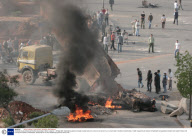 Tensions rise as violence enters the second day in Beirut, Lebanon - 08 May 2008