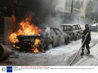 Tensions rise as violence enters the second day in Beirut, Lebanon - 08 May 2008