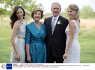 Jenna Bush (daughter of President George W. Bush) and Henry Hager marry at Prairie Chapel Ranch near Crawford, Texas, America  - 10 May 2008