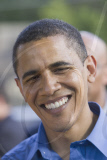 USA Sen. Barack Obama in Oskaloosa, Iowa