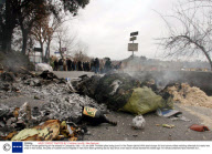Piles of refuse gathering on the streets in Campania, Italy - 03 Jan 2008