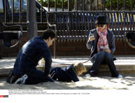 "EXCLU" LA: Debra Missing and family in the baby park