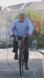 British politician and author Stanley Johnson