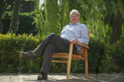 British politician and author Stanley Johnson