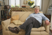 British politician and author Stanley Johnson