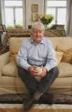 British politician and author Stanley Johnson