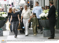 CELINE DION + FAMILY IN BERLIN