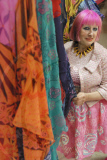 British Fashion Designer Zandra Rhodes in London