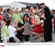 DENMARK: Royal family boat trip in south Denmark