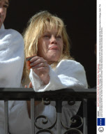 Antonio Banderas celebrates Semana Santa in Malaga, Spain - 16 Mar 2008