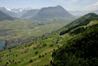 Aerial View Switzerland