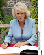 WALES:  Camilla, Duchess of Cornwall visits Cowbridges Garden