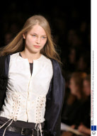 NEW YORK FASHION WEEK SHOWS FOR AUTUMN / WINTER 2005, NEW YORK, AMERICA - FEB 2005