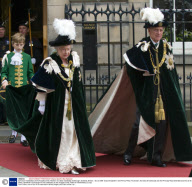 Service of Installation of the Knights of the Thistle in St. Giles' Cathedral, Edinburgh, Scotland, Britain - 02 Jul 2008