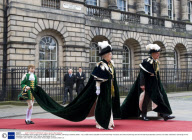 Service of Installation of the Knights of the Thistle in St. Giles' Cathedral, Edinburgh, Scotland, Britain - 02 Jul 2008