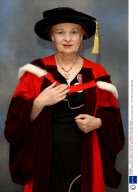 Vivienne Westwood received an honourary doctorate from the Royal College of Art, London, Britain - 04 Jul 2008