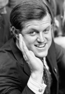 Ted Kennedy was diagnosed with a malignant brain tumour after he experienced a seizure May 2008