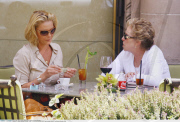 Actress KATHERINE HEIGL and mother NANCY lunching in Beverly Hills