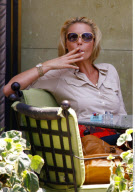 Actress KATHERINE HEIGL and mother NANCY lunching in Beverly Hills