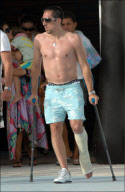 EXCLUSIVE Frack Ribery recovers in Marbella