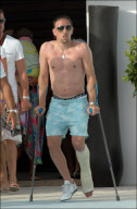 EXCLUSIVE Frack Ribery recovers in Marbella