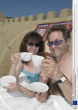 The world's first sand hotel, Weymouth beach, Dorset, Britain - 23 Jul 2008