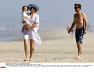 EXCLUSIVE: BLOKHUS: Prince Frederik of Denmark and family at the beach