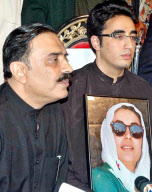 Pakistan Bhutto's Son Chosen as Successor for PPP
