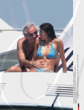 **EXCLUSIVE**SARDINIA : Flavio Briatore and Elisabetta Gregoraci