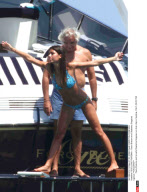 **EXCLUSIVE**SARDINIA : Flavio Briatore and Elisabetta Gregoraci