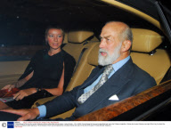 Prince Michael of Kent at the London Coliseum with an unidentified young woman, London Britain - 22 Jul 2008