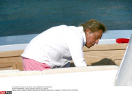 PORTOFINO : Fashion designer Valentino on vacation