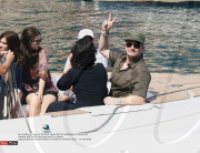 PORTOFINO: Bono and family on vacation