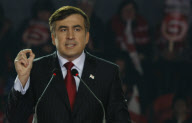 Saakashvili touts successes ahead of contentious election in Georgia