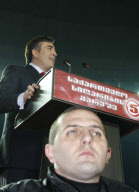 Saakashvili touts successes ahead of contentious election in Georgia