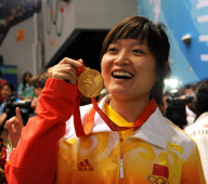OLY-CHINA-BEIJING-SHOOTING-WOMEN'S 10M AIR PISTOL-AWARDING (CN)