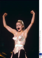 MADONNA PERFORMING ON THE 'BLONDE AMBITION' TOUR , TOKYO , JAPAN - 1990