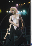 MADONNA PERFORMING AT THE WEMBLEY STADIUM, BRITAIN - 1990