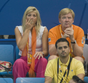 Dutch Royals Yawn at Olympic Games in China