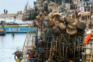 Kroo Bay, the poorest place on earth, in
Sierra Leone ranked bottom of the UN Human Development Index