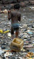 Kroo Bay, the poorest place on earth, in
Sierra Leone ranked bottom of the UN Human Development Index