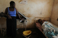 Kroo Bay, the poorest place on earth, in
Sierra Leone ranked bottom of the UN Human Development Index