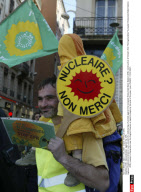 LYON : Demonstration  against the  EPR.