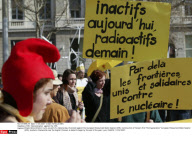 LYON : Demonstration  against the  EPR.
