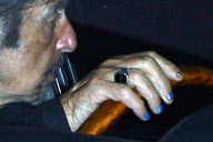 Al Pacino wears blue fingernail polish!