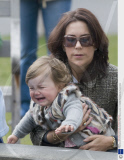 Princess Mary and Family Shopping in Salamanca Market, Hobart, Tasmania, Australia - 23 Aug 2008