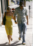 EXCL.: Actress CHRISTINA RICCI and boyfriend KICK GURRY out for lunch